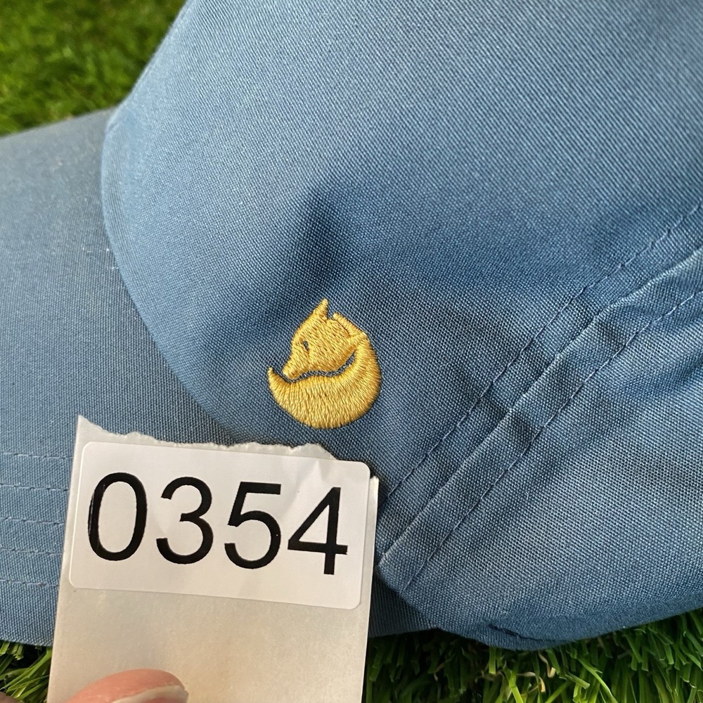 fjallraven Bergtagen Cap 5-panel Baseball Hat Blue Adjustable Hiking Gorpcore - Picture 11 of 11